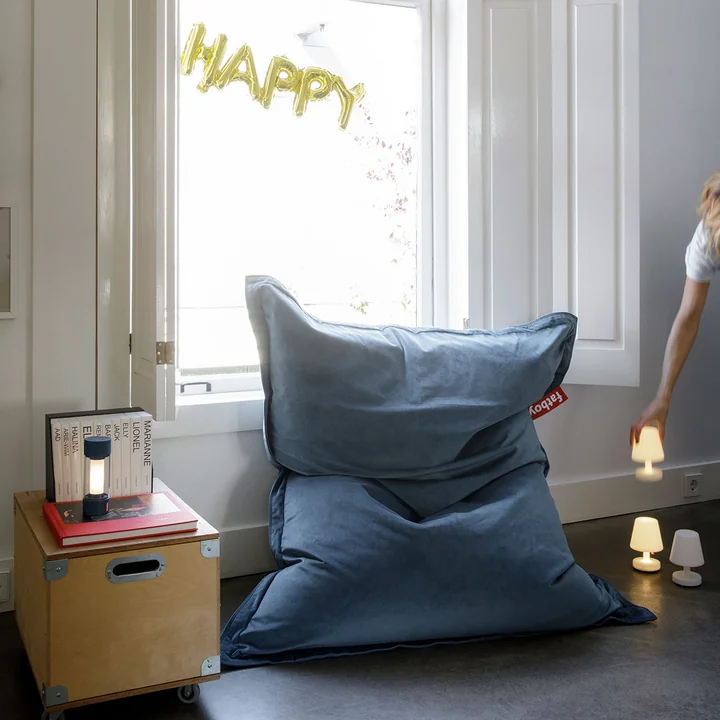 Fatboy - Zitzak Original Slim Fluweel gerecycled