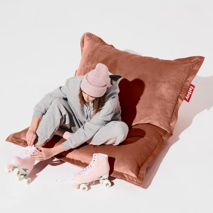 Fatboy - Zitzak Original Slim Fluweel gerecycled