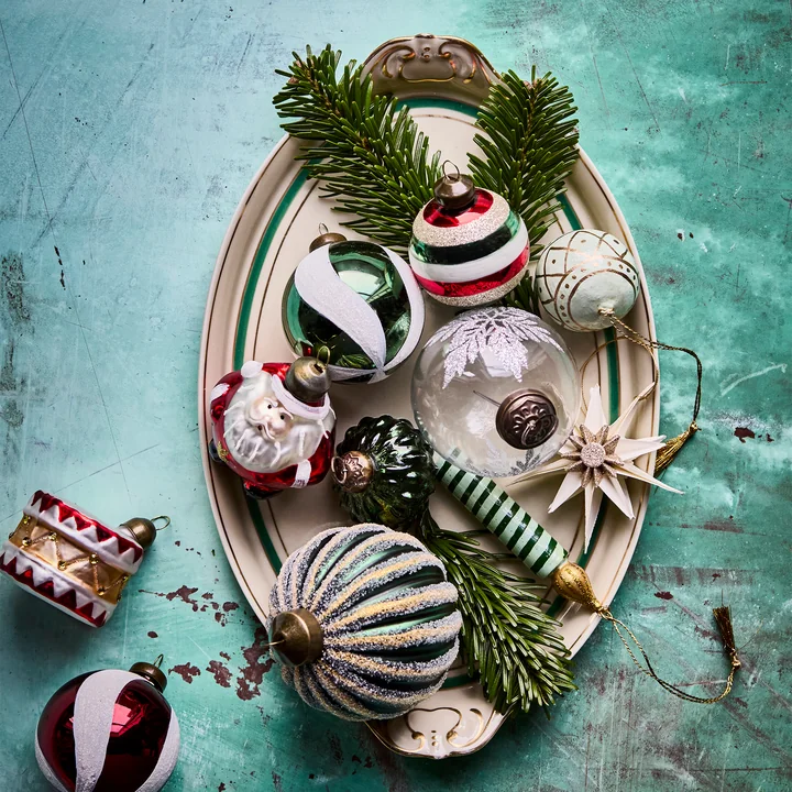 House Doctor - Candle Ornamenten, groen