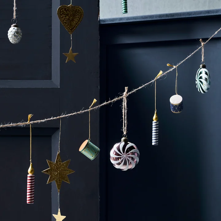 House Doctor - Drum en kaarsornamenten