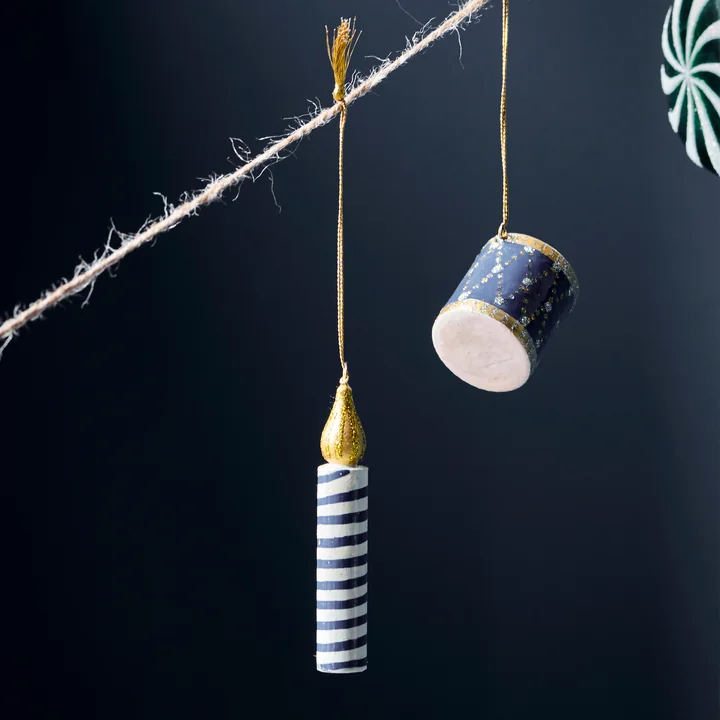 House Doctor - Drum en kaarsornamenten