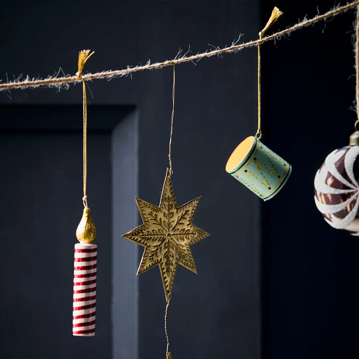 House Doctor - Drum en kaarsornamenten