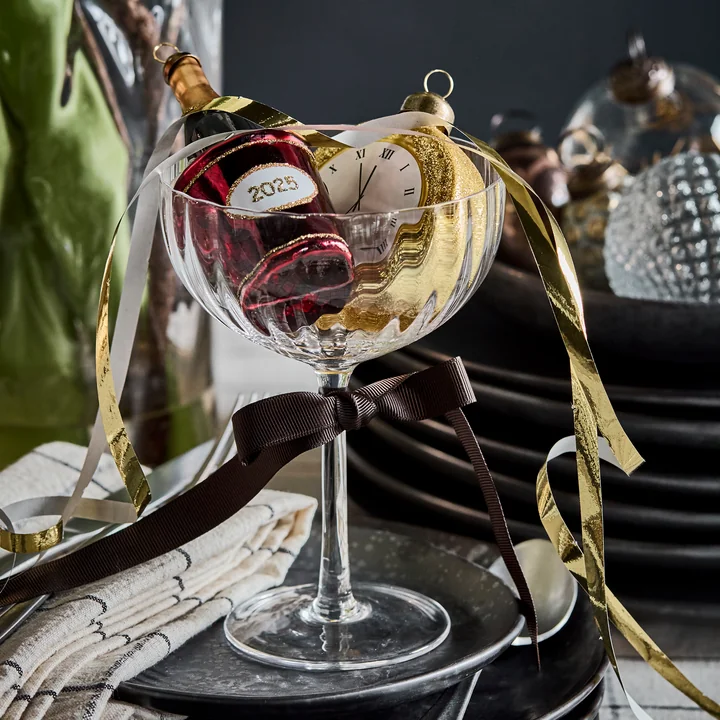 House Doctor - New Year 2026 Ornamenten, goud