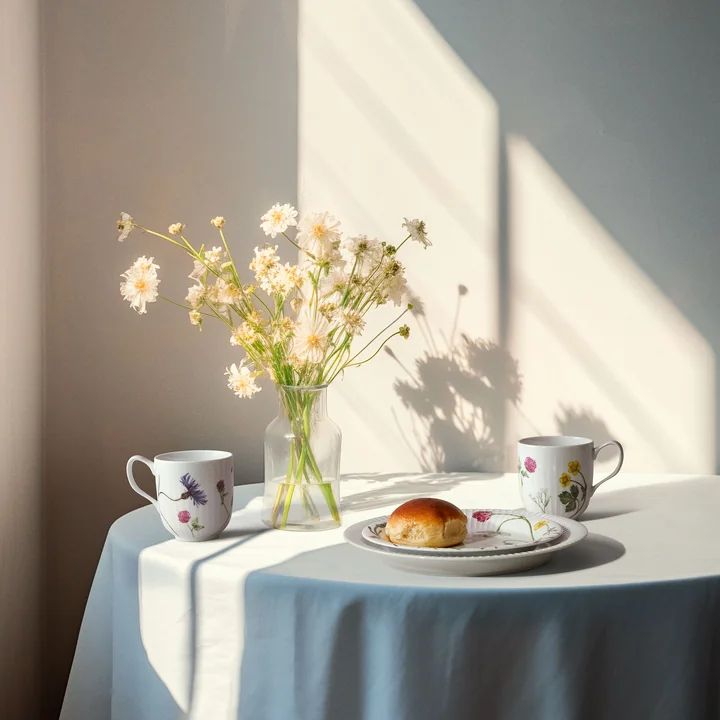 Hammershøi Zomer, mok, wilde bloemen van Kähler Design