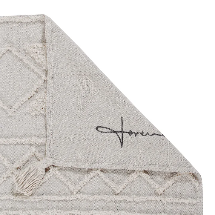 Lorena Canals - Tribu vloerkleed, 200 cm x 300 cm, naturel