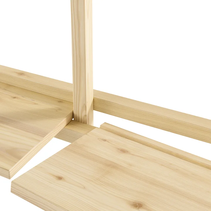 Karup Design - Groove Wandplank, natuurlijk grenen