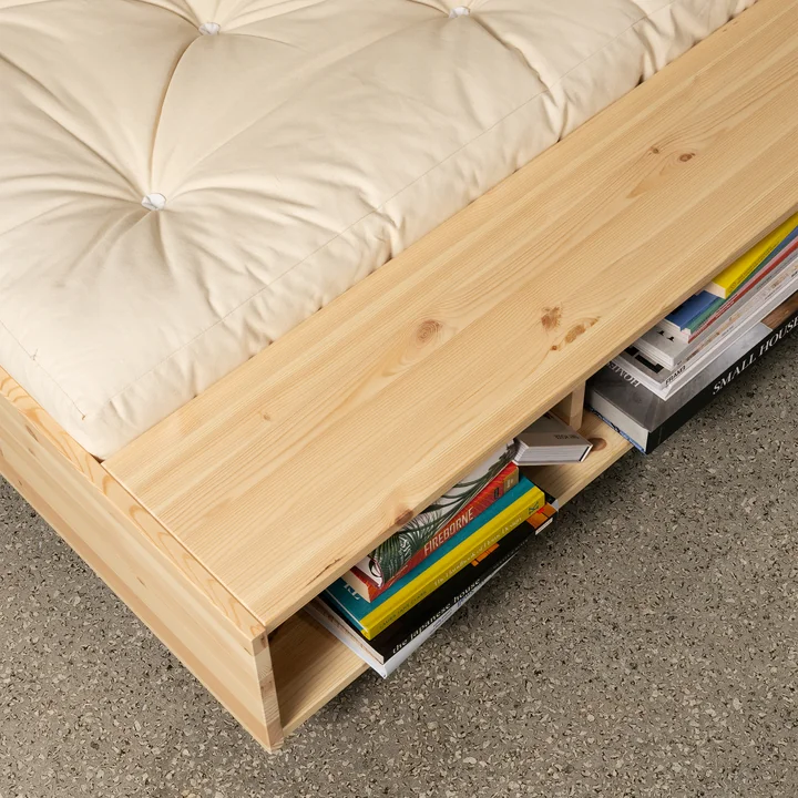 Karup Design - Merge Bed, 140 x 200 cm, natuurlijk grenen