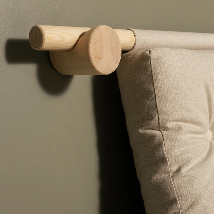 Karup Design - Hooked 135 Slaapbank incl. Bravo matras 135 x 200 cm, linnen