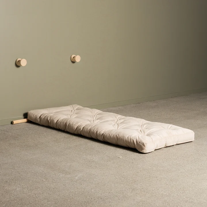 Karup Design - Hooked 75 Slaapbank incl. Bravo matras 75 x 200 cm, ivoor