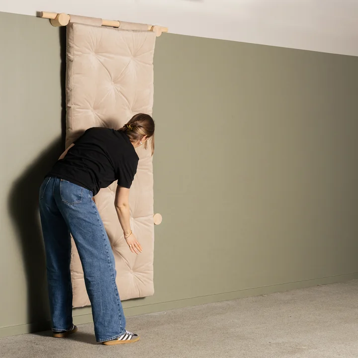 Karup Design - Hooked 75 Slaapbank incl. Bravo matras 75 x 200 cm, ivoor