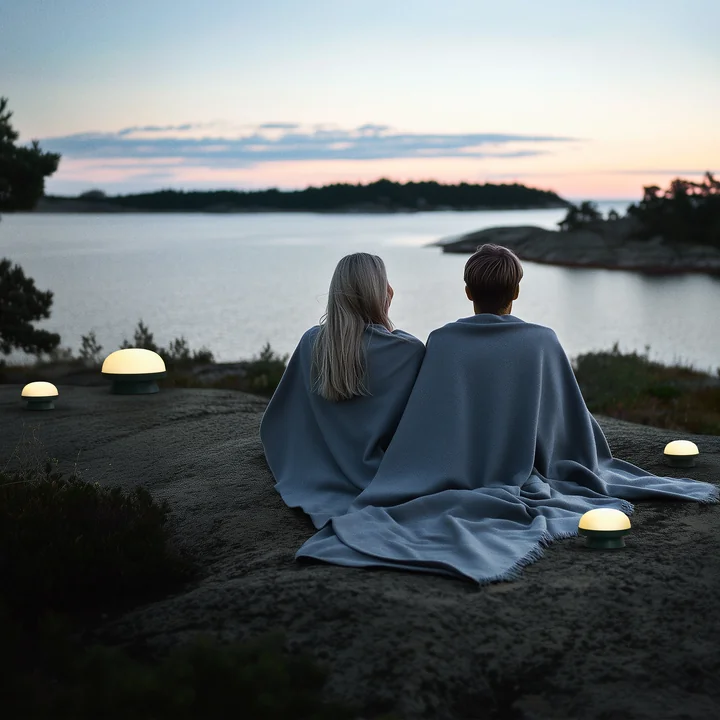 Rosendahl - Soft Spot Solar oplaadbare stippen, bosgroen