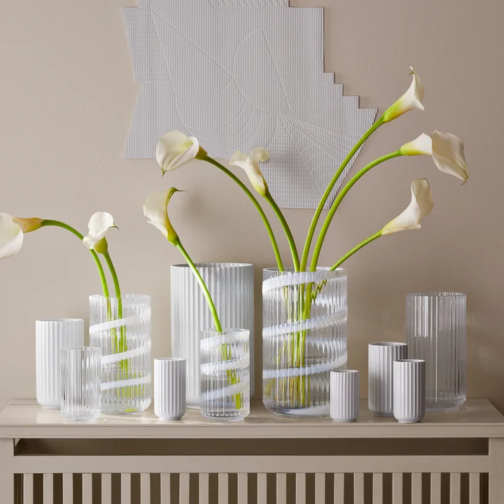 Lyngby Porcelæn - Glazen vazen