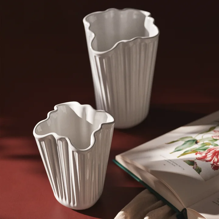 Kähler Design - Hammershøi Unfold vazen, wit