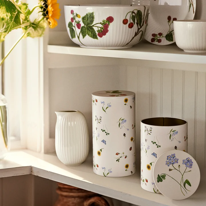 Kähler Ontwerp - Hammershøi Zomer voorraadpotten, symfonie