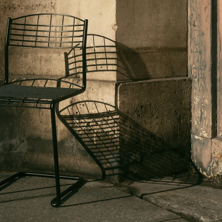 Grythyttan - High Tech tuinstoel, zwart