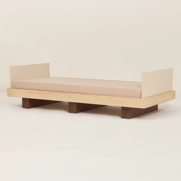Nobodinoz x Heju - Dagbed & Juniorbed 76 x 166 cm, essen natuur