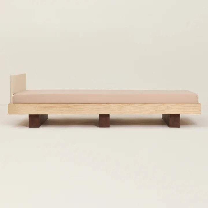 Nobodinoz x Heju - Dagbed & Juniorbed 76 x 166 cm, essen natuur