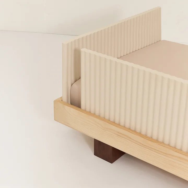 Nobodinoz x Heju - Dagbed & Juniorbed 76 x 166 cm, essen natuur