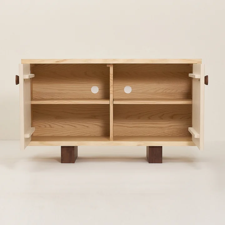 Nobodinoz x Heju - Dressoir 70 x 120 cm, essen natuur