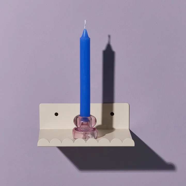 Nobodinoz - Vibes Wandplank, klein, ivoor