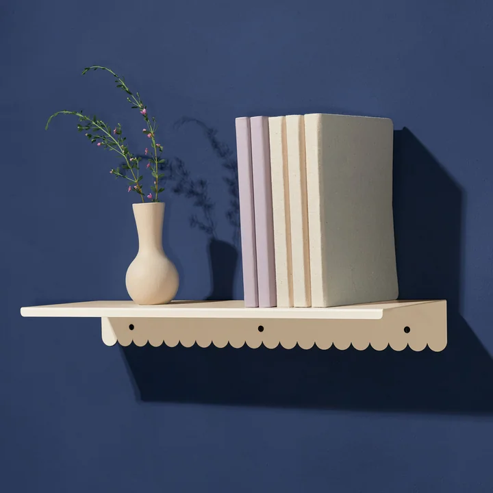 Nobodinoz - Vibes Wandplank, groot, ivoor