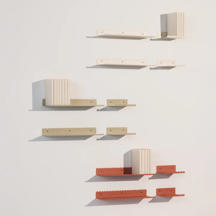 Nobodinoz - Vibes Wandplank, klein en groot