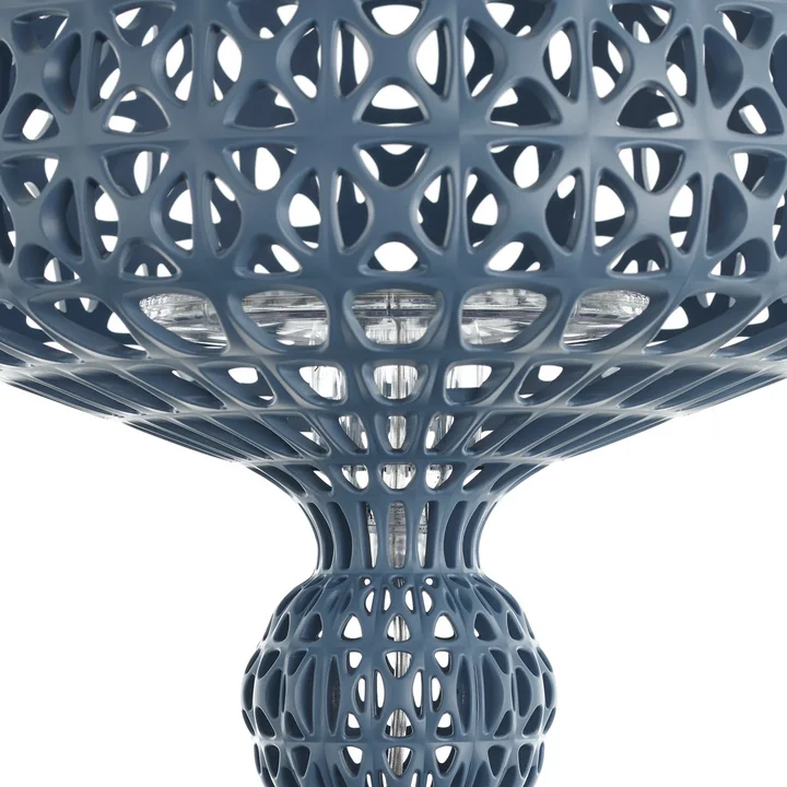 Kartell - Mini Kabuki LED tafellamp, lichtblauw