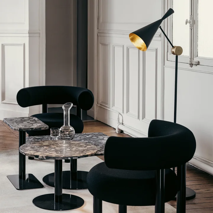 Tom Dixon - Beat LED vloerlamp, zwart