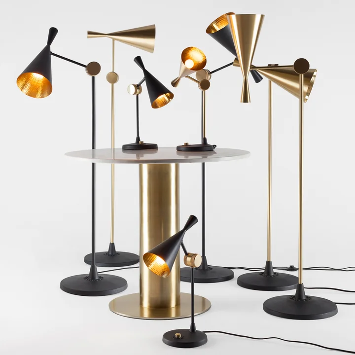 Tom Dixon - Beat LED vloerlamp, zwart