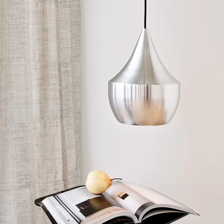 Tom Dixon - Beat Fat Ongeslagen LED hanglamp, aluminium
