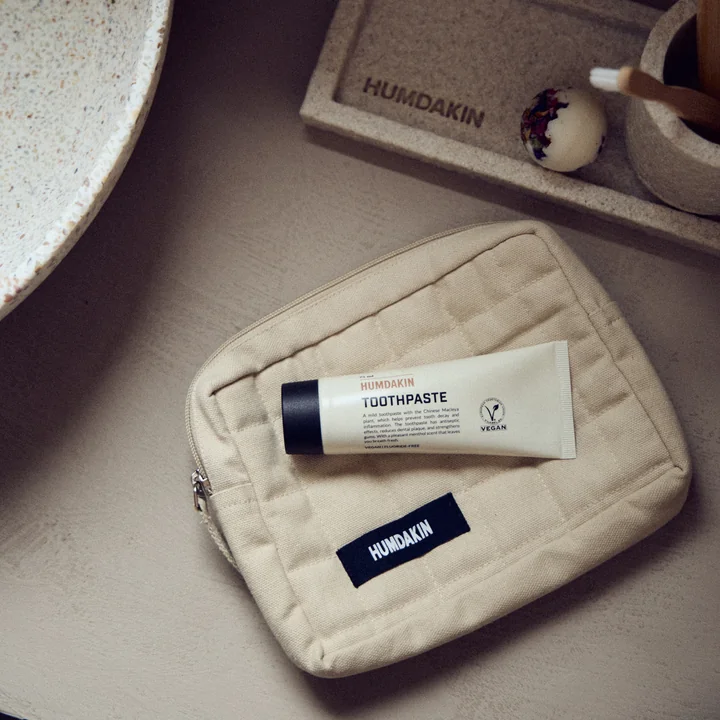 Humdakin - Cosmetisch tasje, lichte steen