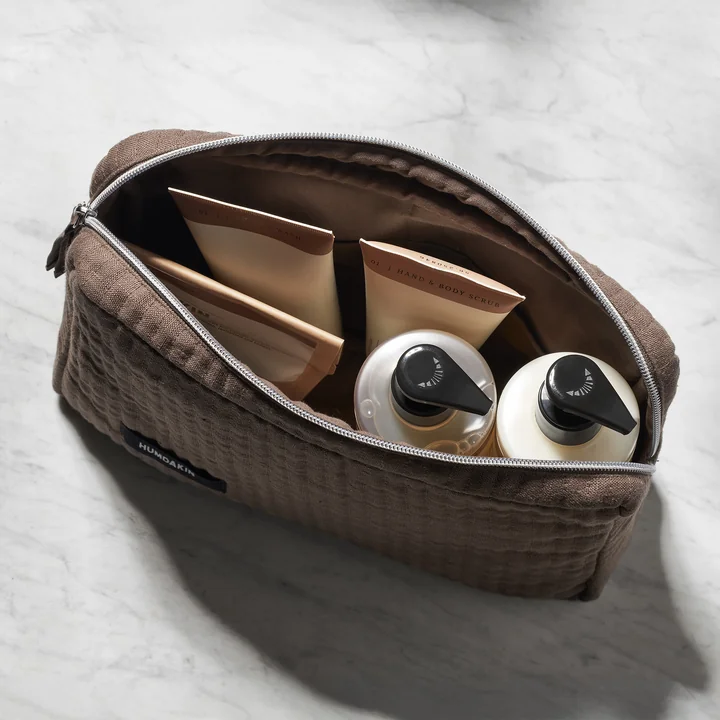 Humdakin - Cosmetisch tasje, linnen, waldorf
