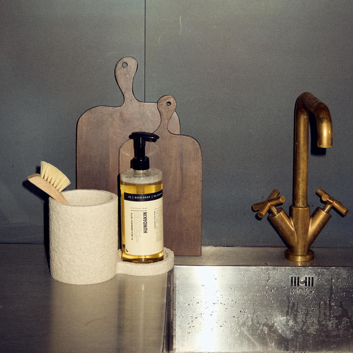 Humdakin - Spoelbakorganizer zandsteen, naturel