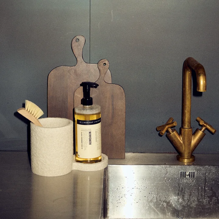 Humdakin - Spoelbakorganizer zandsteen, naturel