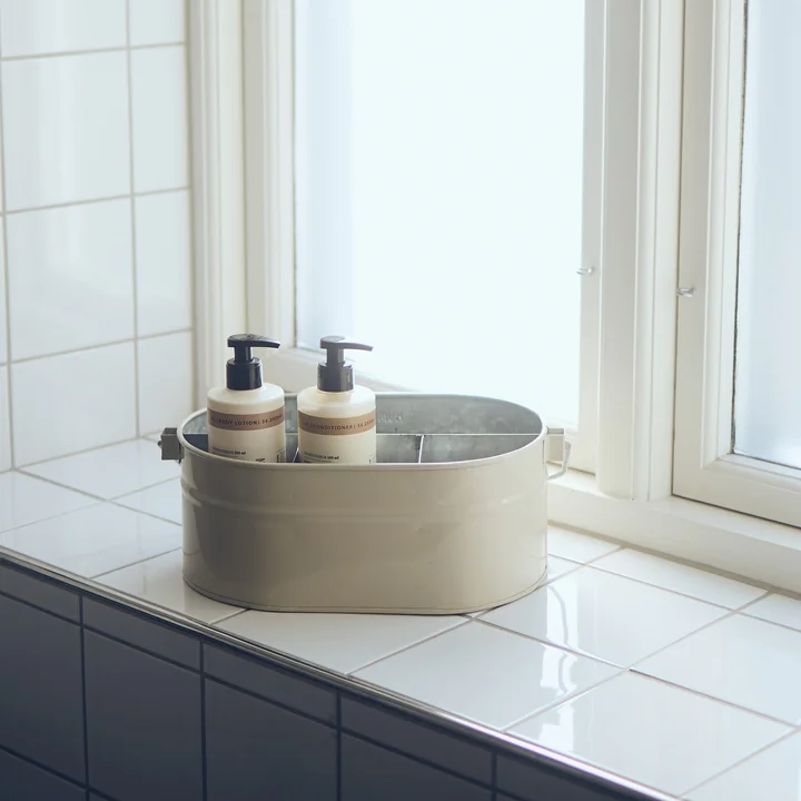 Humdakin - Keukenrolhouder, 30 x 19 x 13 cm, beige