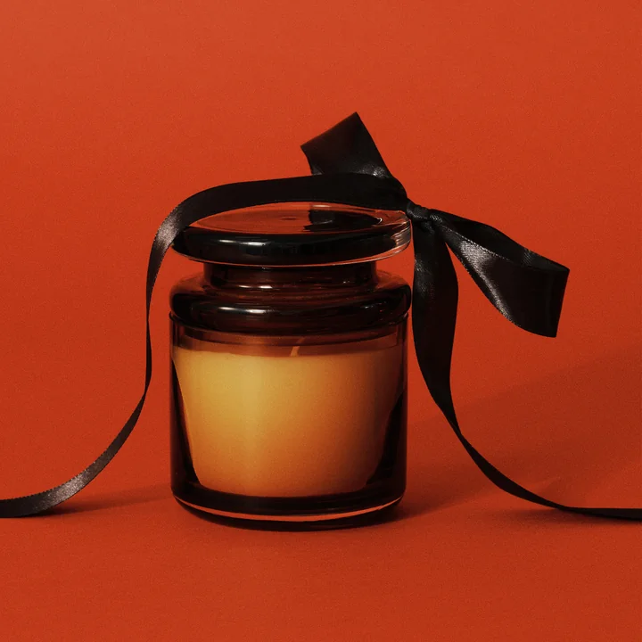 Serax - Mystique S geurkaars met deksel, amber