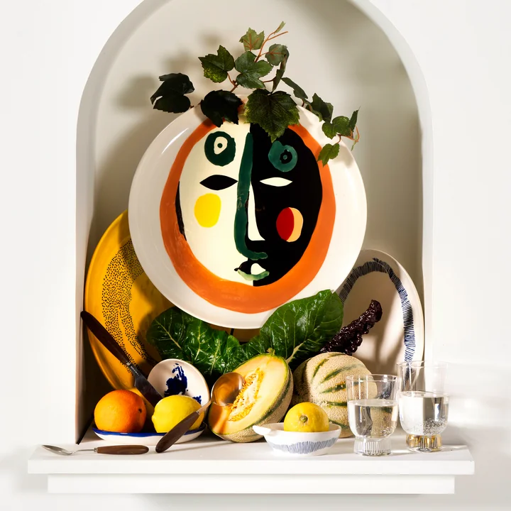 Serax - Serveerplateau Feast Face N°1, mix