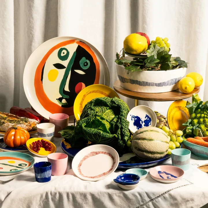 Serax - Serveerplateau Feast Face N°1, mix