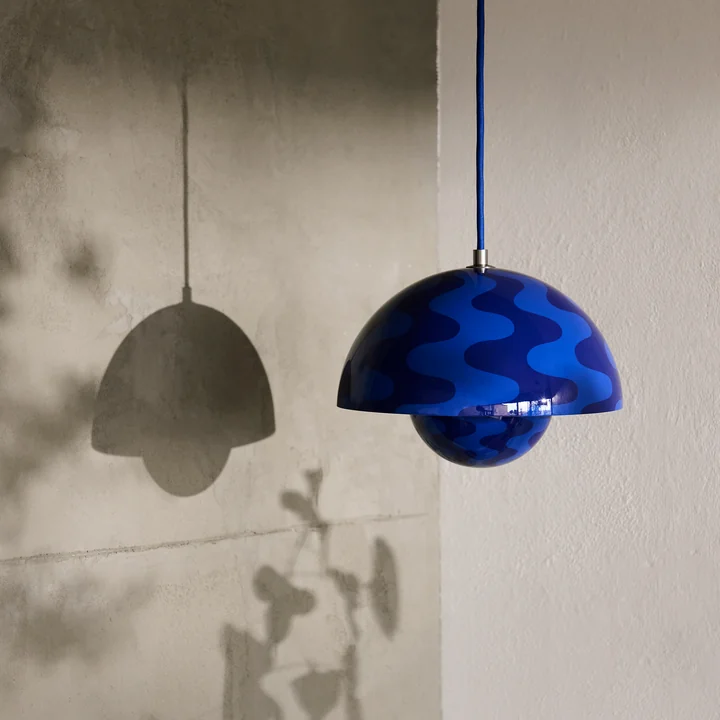 & Tradition - FlowerPot Hanglamp VP1, kobaltblauw / donkerblauw