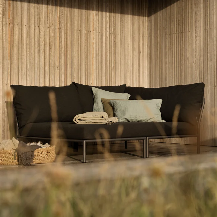 HOUE - Level 2 Cozy Sofa, links, donkergrijs / charcoal