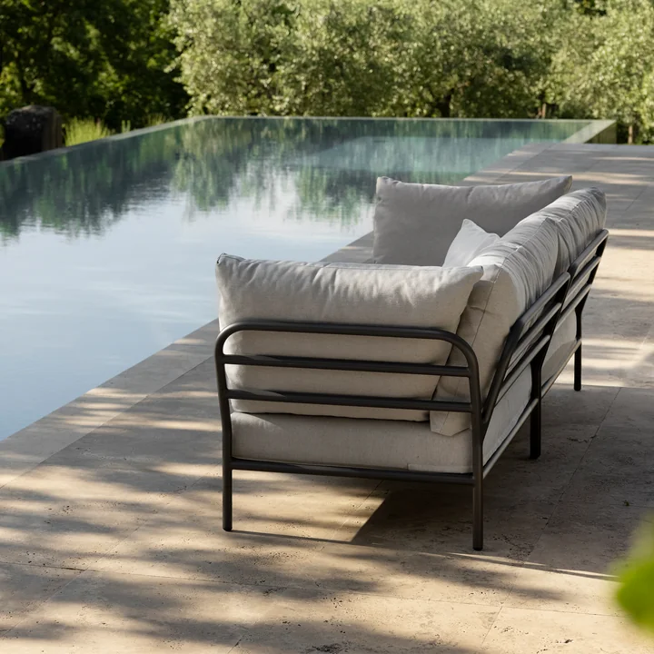 HOUE - Level 2 Loungeset 4, donkergrijs / ash