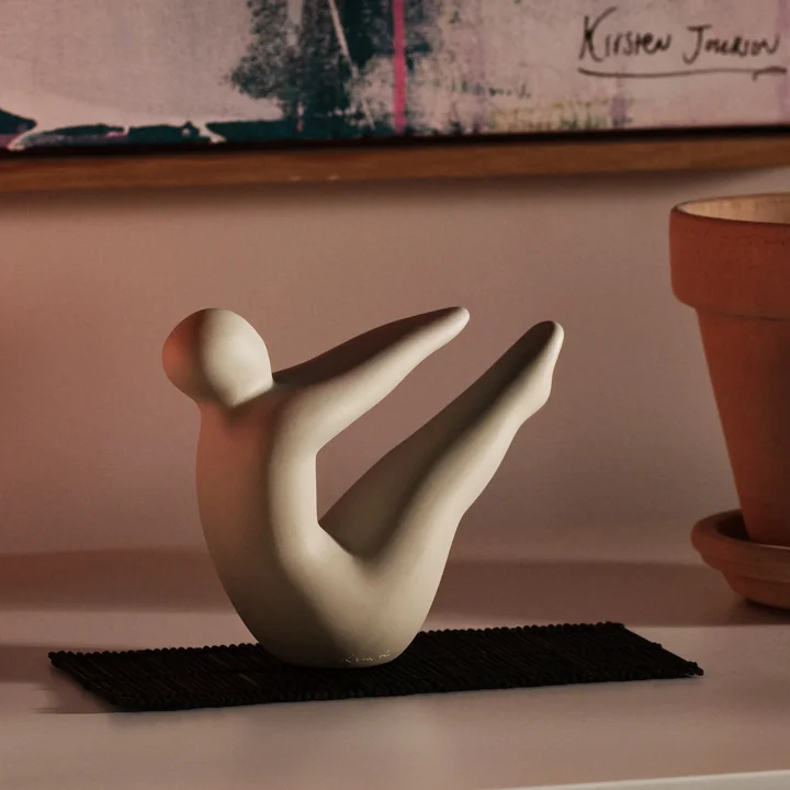 Design House Stockholm - Yoga Sculptuur nr. 2, lichtgrijs