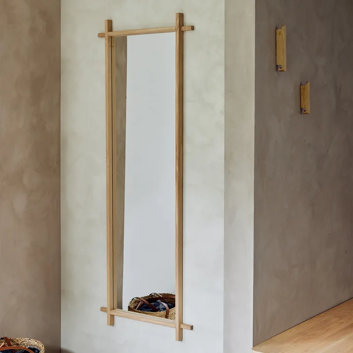 Andersen Furniture - Collect wandspiegel, groot, 60 x 160 cm, eik