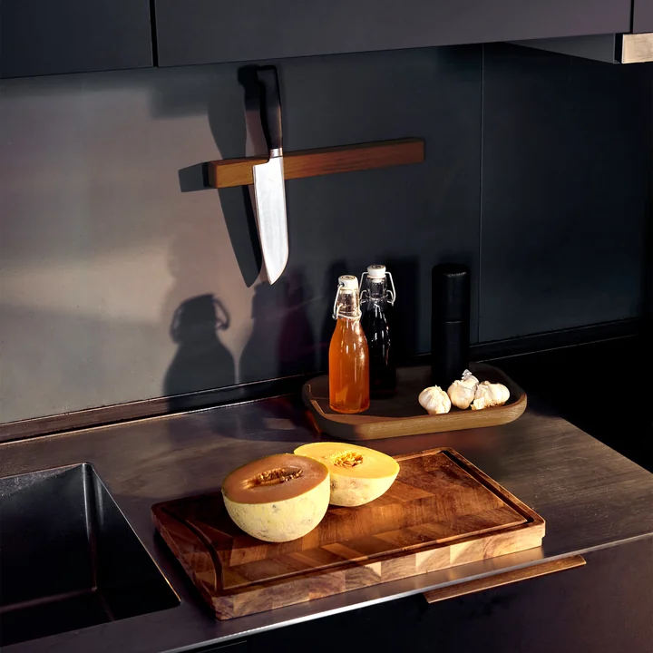 Andersen Furniture - Meshouder 32 cm, essen gerookt/geolied