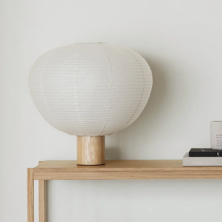 Blomus - Kami Tafellamp, Ø 46 x 45 cm, eiken