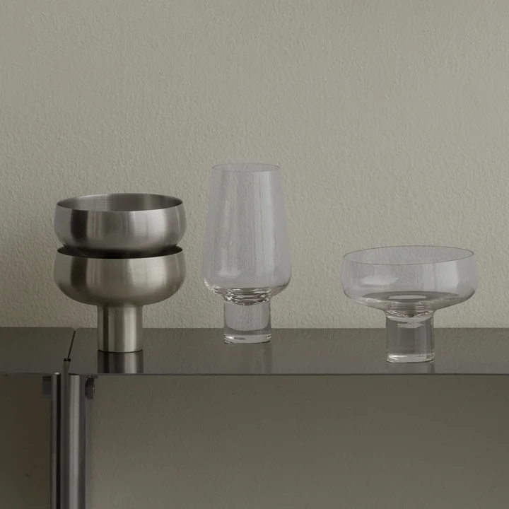 Blomus - Koyoi champagnekom, roestvrij staal mat