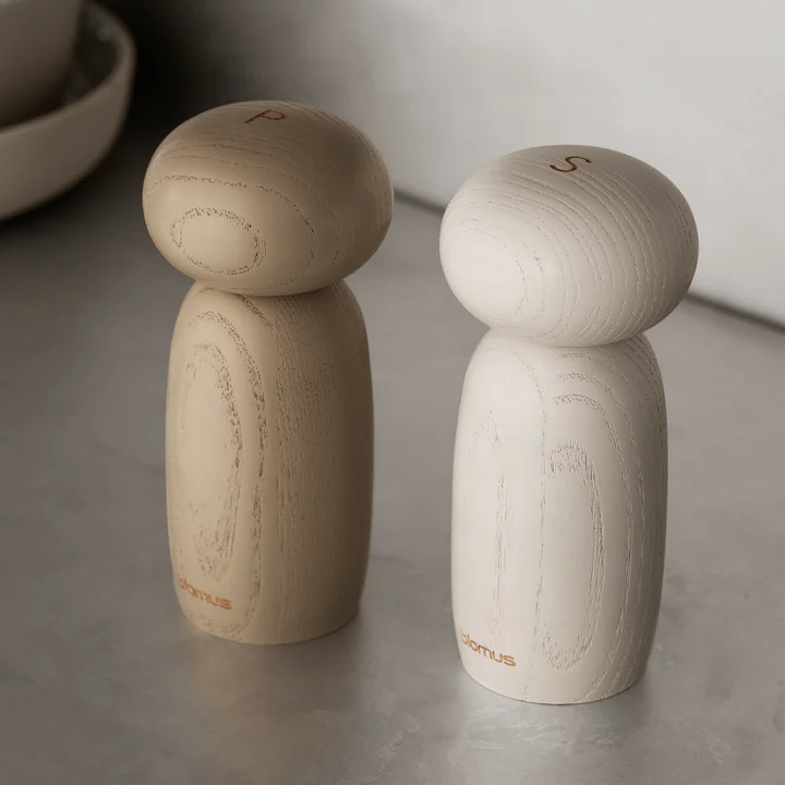 Blomus - Moli Peper- en zoutmolen, moonbeam / nomad (set van 2)