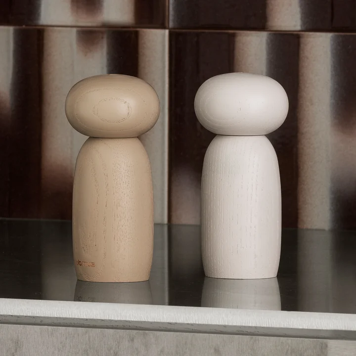 Blomus - Moli Peper- en zoutmolen, moonbeam / nomad (set van 2)