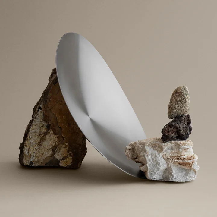 Blomus - Ondea Platte kom, roestvrij staal mat