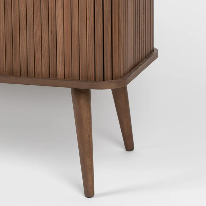 Zuiver - Barbier Dressoir met schuifdeuren, walnoot